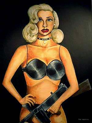 戴安娜·多尔斯与机关枪 Diana Dors with a Machine Gun，乔机器