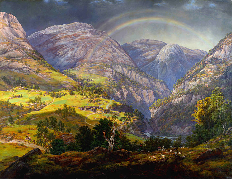 斯塔尔海姆 Stalheim (1842),约翰·克里斯蒂安·代赫勒