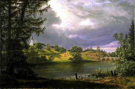 弗罗格纳庄园 Frogner Manor (1842),约翰·克里斯蒂安·代赫勒