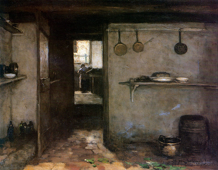 酒窖内部 Cellar interior (1888),扬·亨德里克·魏森布鲁赫