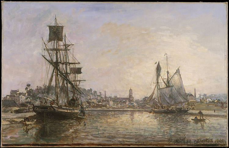 翁弗勒尔 Honfleur (1865)，约翰·琼金德