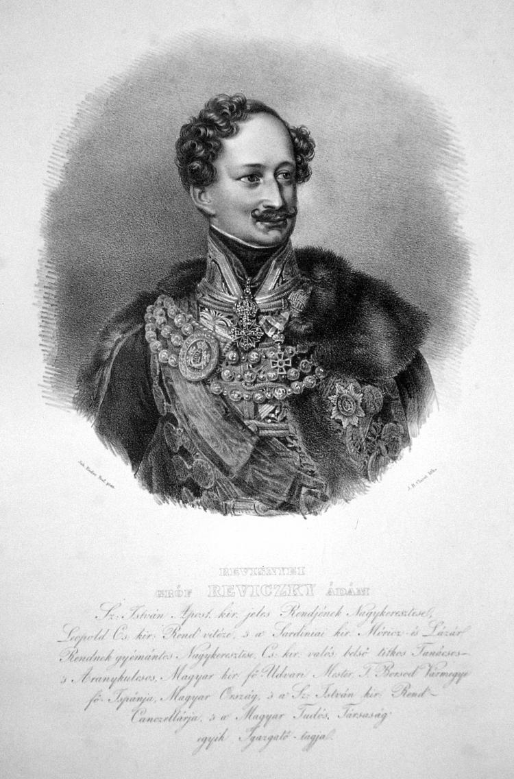 亚当·格拉夫·雷维茨基·冯·雷维斯涅 Adam Graf Reviczky von Revisnye (c.1840)，约翰·浸信会克拉罗