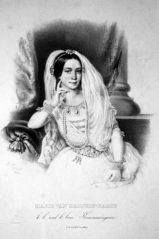 哈瑟尔特-巴特的安娜·玛丽亚·威廉明 Anna Maria Wilhelmine van Hasselt-Barth (1842)，约翰·浸信会克拉罗