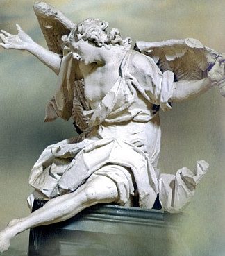 天使 Angel (c.1760; Buchach,Ukraine                     )，约翰·格奥尔·品泽尔