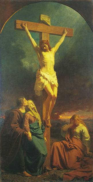 十字架的基督 Christ of the Cross (1859)，约翰·科勒