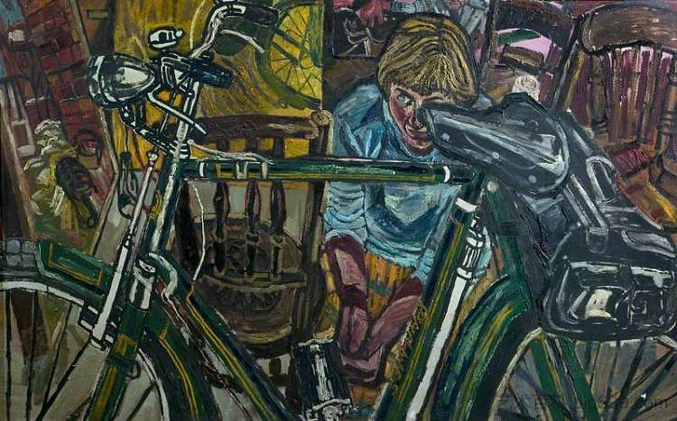 吉恩与自行车 Jean with a Bicycle (1955),约翰·布拉特比