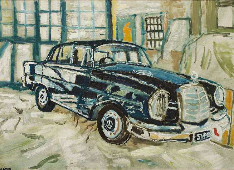 梅赛德斯——艺术家的车 Mercedes – the Artist's Car (1972)，约翰·布拉特比
