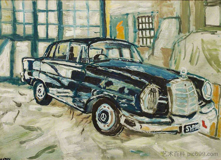 梅赛德斯——艺术家的车 Mercedes – the Artist's Car (1972)，约翰·布拉特比