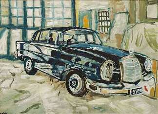 梅赛德斯——艺术家的车 Mercedes – the Artist’s Car (1972)，约翰·布拉特比