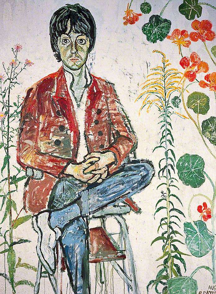 保罗·麦卡特尼和鲜花 Paul McCartney and Flowers (1967)，约翰·布拉特比
