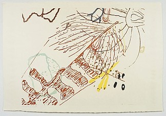 摘自梭罗的17幅画作 From 17 Drawings by Thoreau (1978)，约翰凯奇