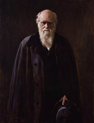 查尔斯·罗伯特·达尔文 Charles Robert Darwin (1883)，约翰·柯里尔