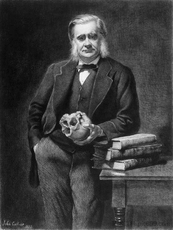 托马斯·亨利·赫胥黎 Thomas Henry Huxley (1885)，约翰·柯里尔