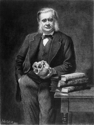 托马斯·亨利·赫胥黎 Thomas Henry Huxley (1885)，约翰·柯里尔