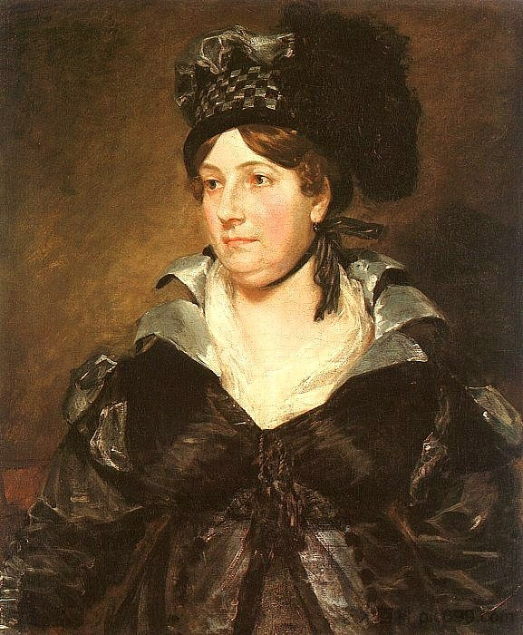 老詹姆斯·普勒姆夫人 Mrs. James Pulham Sr. (1818)，约翰·康斯特布尔