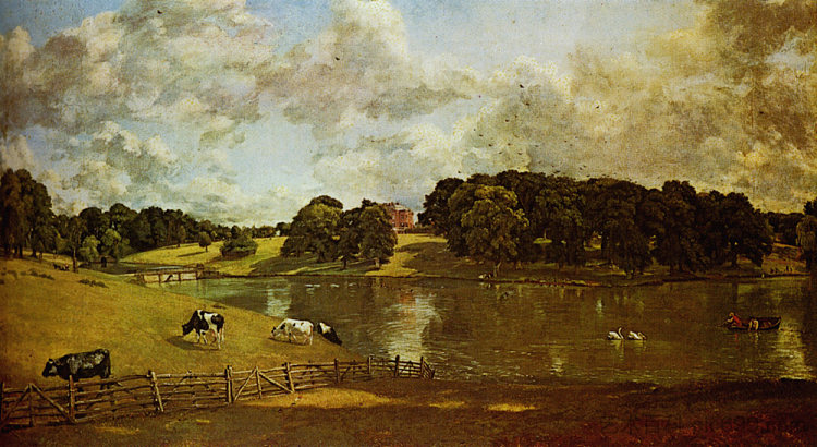 维文霍公园 Wivenhoe Park (1816),约翰·康斯特布尔