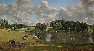 维文霍公园，埃塞克斯郡 Wivenhoe Park, Essex (1816)，约翰·康斯特布尔