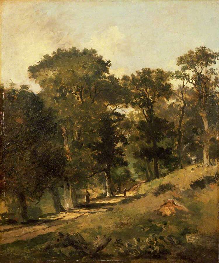 波斯特威克格罗夫， 诺里奇 Postwick Grove, Norwich (1817)，约翰·克罗姆