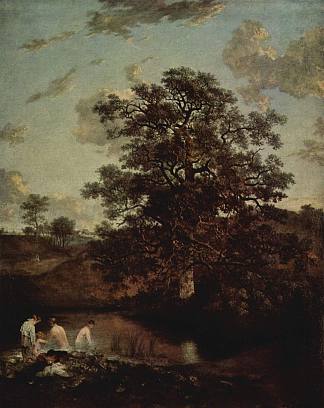 波灵兰橡树 The Poringland Oak (1818)，约翰·克罗姆