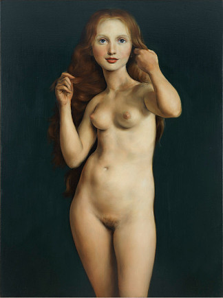 裸体与举起的手臂 Nude with Raised Arms (1998)，约翰·柯林