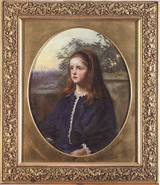 玛格丽特·富勒·梅特兰的肖像 Portrait of Margaret Fuller Maitland，约翰·埃弗里特·米莱斯