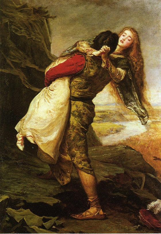 爱的王冠 The Crown of Love (1875)，约翰·埃弗里特·米莱斯