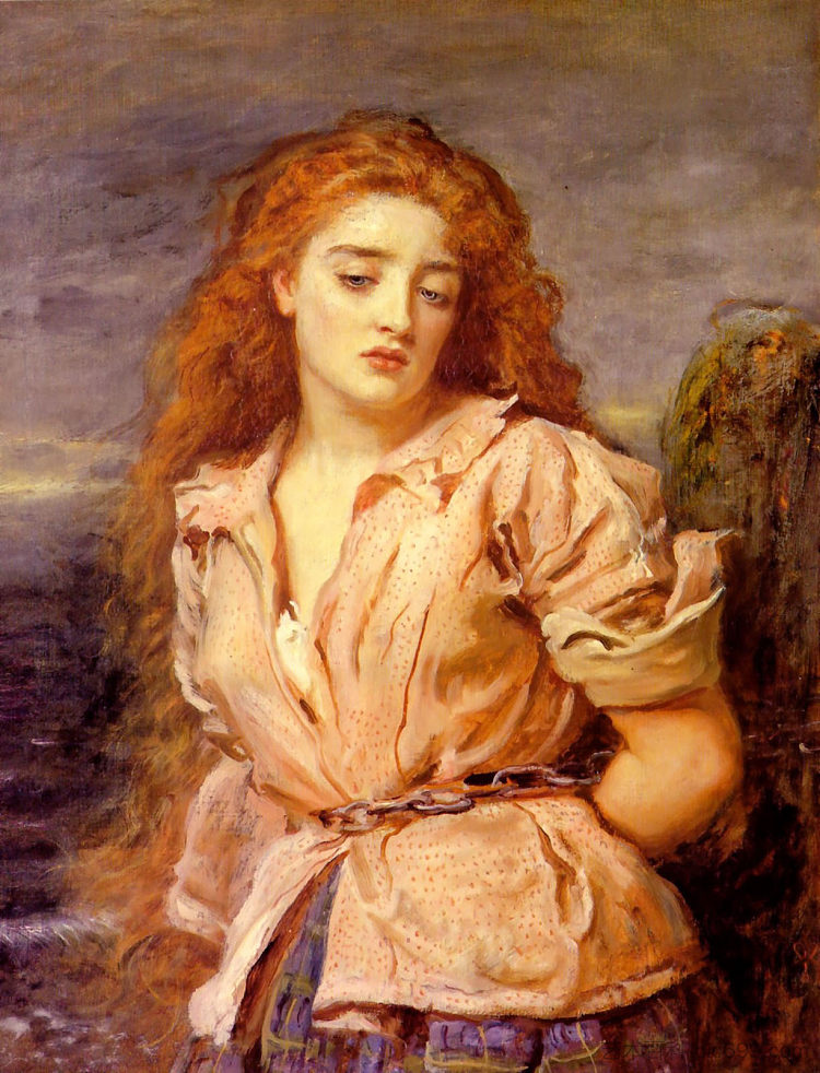 索尔韦的马特尔 The Matyr of the Solway (1871),约翰·埃弗里特·米莱斯