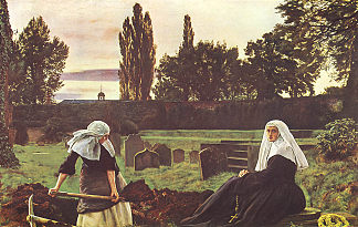 安息谷 The Vale Of Rest (1858 – 1859)，约翰·埃弗里特·米莱斯