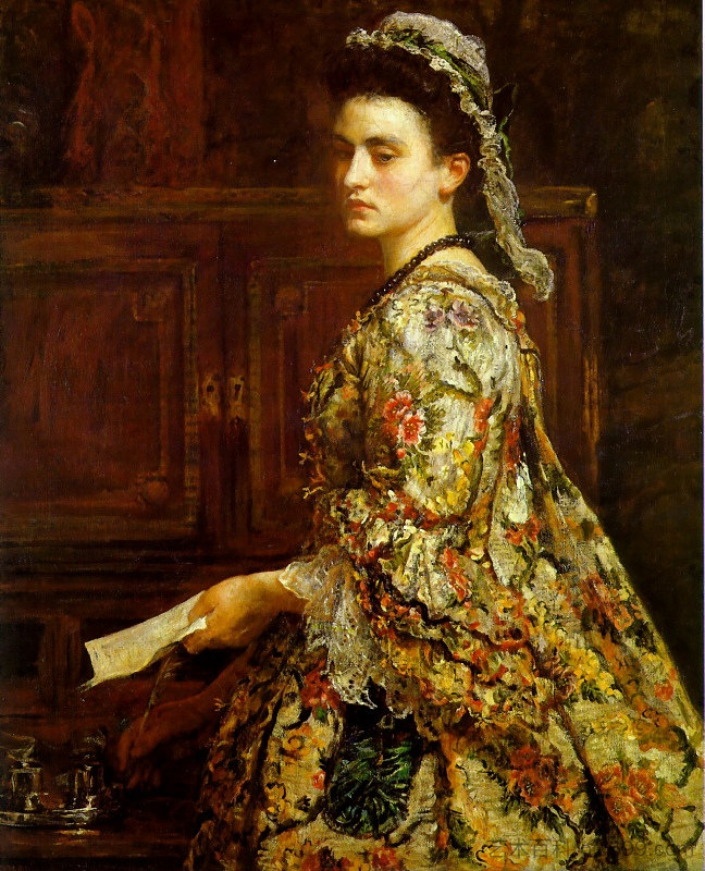 瓦内萨 Vanessa (1868),约翰·埃弗里特·米莱斯
