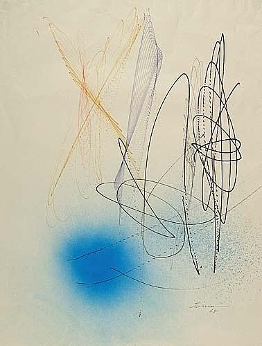 抽象构图 Abstract Composition (1968)，约翰·费伦