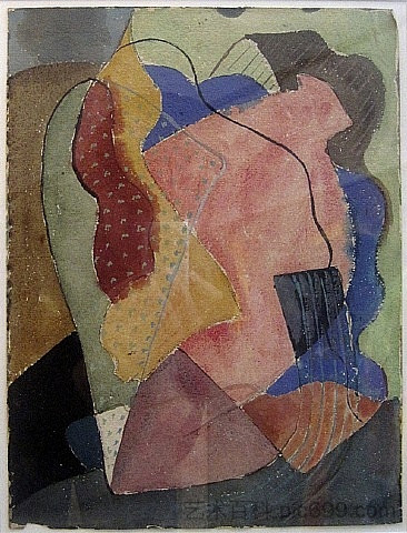 圣特罗佩（摘要） St. Tropez (Abstract) (1929)，约翰·费伦