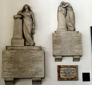 布拉斯韦特和沃雷纪念馆，埃普索姆 Brathwaite and Warre Memorials, Epsom，约翰·弗拉克斯曼