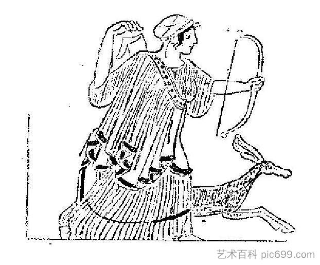 奥德赛插图 Illustration to Odyssey (1793)，约翰·弗拉克斯曼