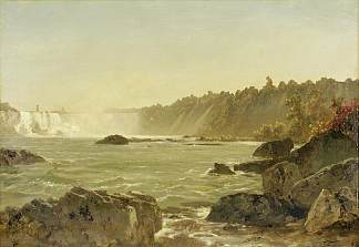 尼亚加拉大瀑布的景色 View of Niagara Falls，约翰·冯检基·肯西特