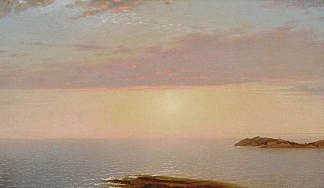 沿海日落 Coastal Sunset，约翰·冯检基·肯西特
