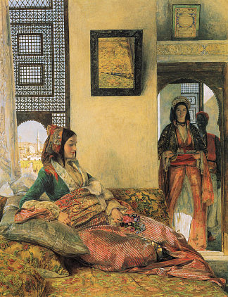 阿拉伯之夜 Arabian Nights (1876)，约翰·弗雷德里克·刘易斯