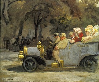 灰色和黄铜 Gray and Brass (1907)，约翰法国斯隆