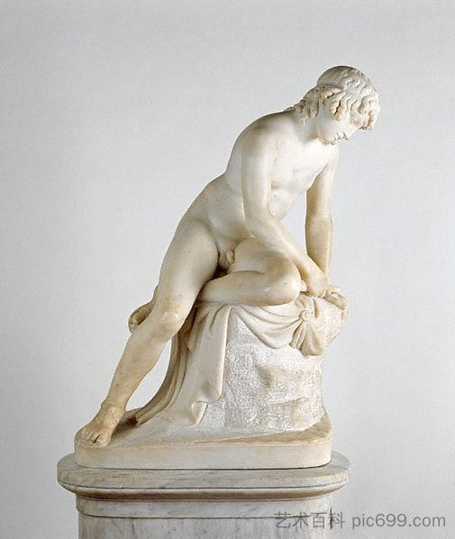 水仙 Narcissus (1829)，约翰·吉布森