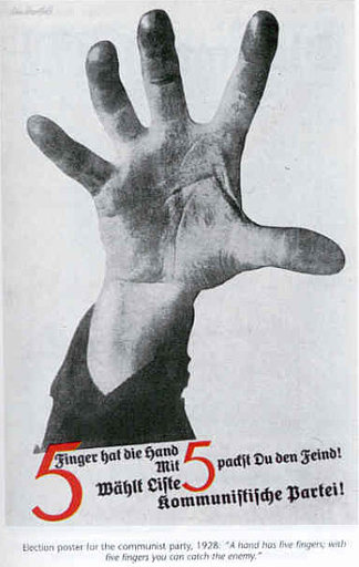 手有五个手指 The Hand Has Five Fingers (1928)，约翰·哈特菲尔德