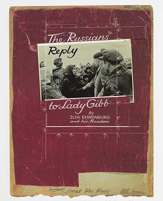 伊利亚·爱伦堡。俄罗斯人回复吉布夫人 Ilya Ehrenburg. The Russians Reply to Lady Gibb (1945)，约翰·哈特菲尔德