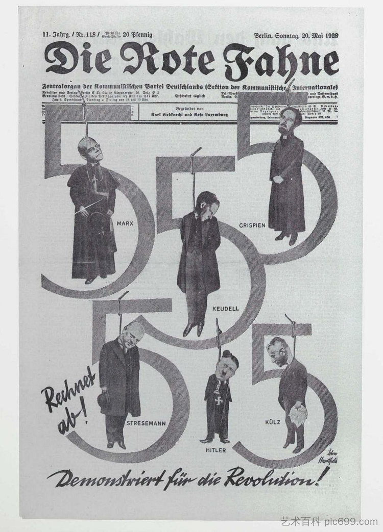 结算 Settle Accounts (1928)，约翰·哈特菲尔德