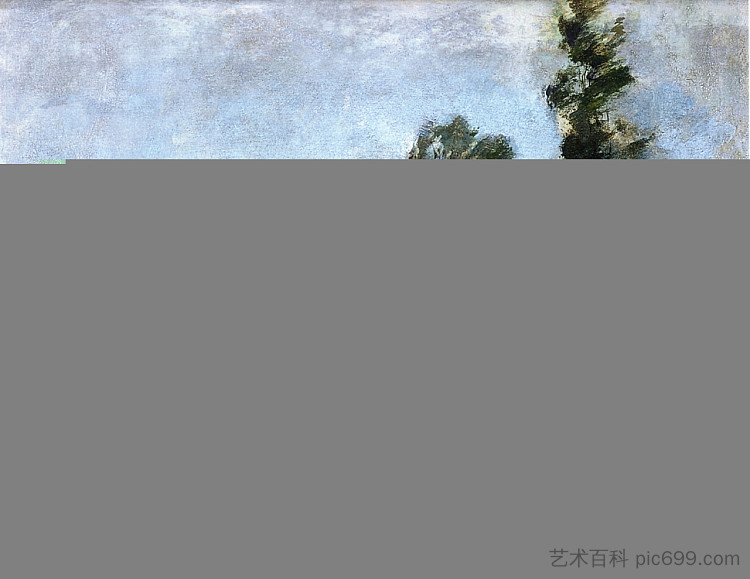 康涅狄格州景观 Connecticut Landscape (1890 - 1895)，约翰·亨利·特瓦克特曼