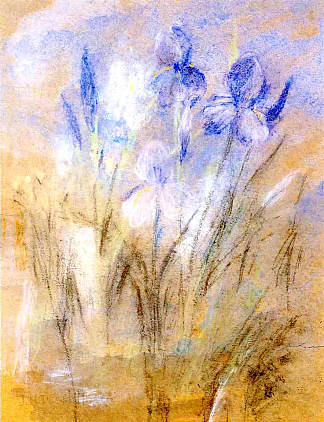 虹膜 Irises (c.1894 – c.1896)，约翰·亨利·特瓦克特曼