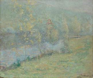 朦胧的梅莫恩 Misty May Morn (1899)，约翰·亨利·特瓦克特曼