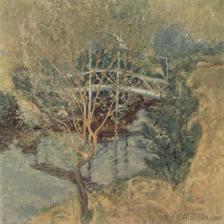 白桥 The White Bridge (1895 - 1897),约翰·亨利·特瓦克特曼