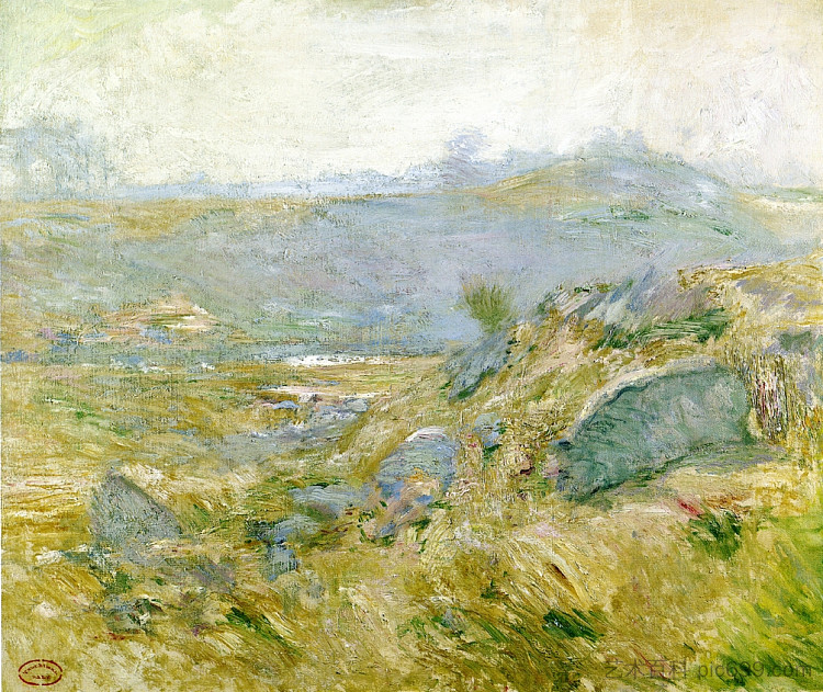 高地牧场 Upland Pastures (c.1890 - c.1899)，约翰·亨利·特瓦克特曼