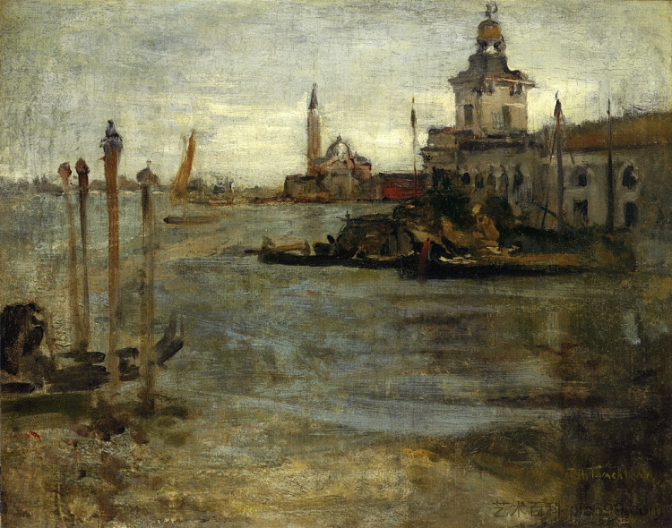 威尼斯 Venice (c.1878),约翰·亨利·特瓦克特曼