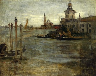 威尼斯 Venice (c.1878)，约翰·亨利·特瓦克特曼