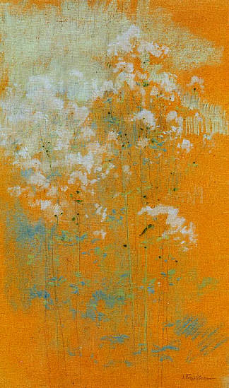 野花 Wild Flowers (c.1889 – c.1891)，约翰·亨利·特瓦克特曼