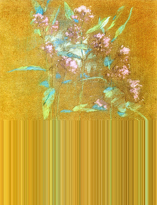 野花 Wildflowers (c.1889 – c.1891)，约翰·亨利·特瓦克特曼